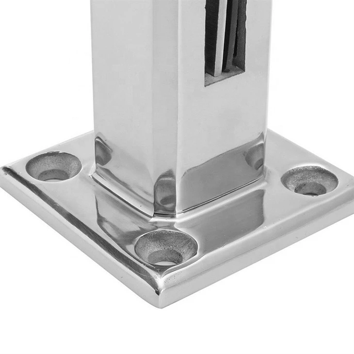 Stainless Steel Glass Clamps for Clamping Glass or Metal Panels